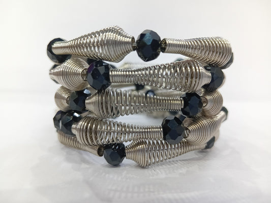 4-Layer Bracelet with Jhumka | Ethnic Boho Jewelry for Women