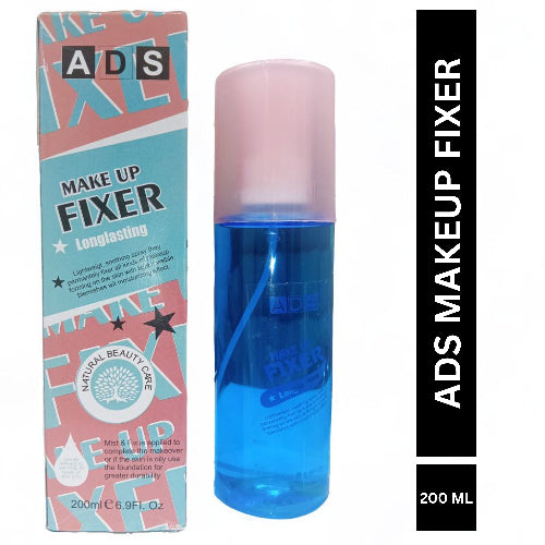ADS Makeup Fixer Spray 200ml | Long Lasting & Lightweight Setting Spray for All Skin Types | Natural Beauty Care Finish
